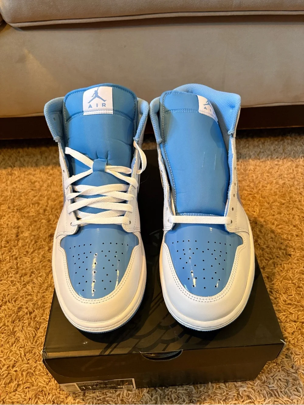 Brand New Jordan 1 Mid Legend Blue